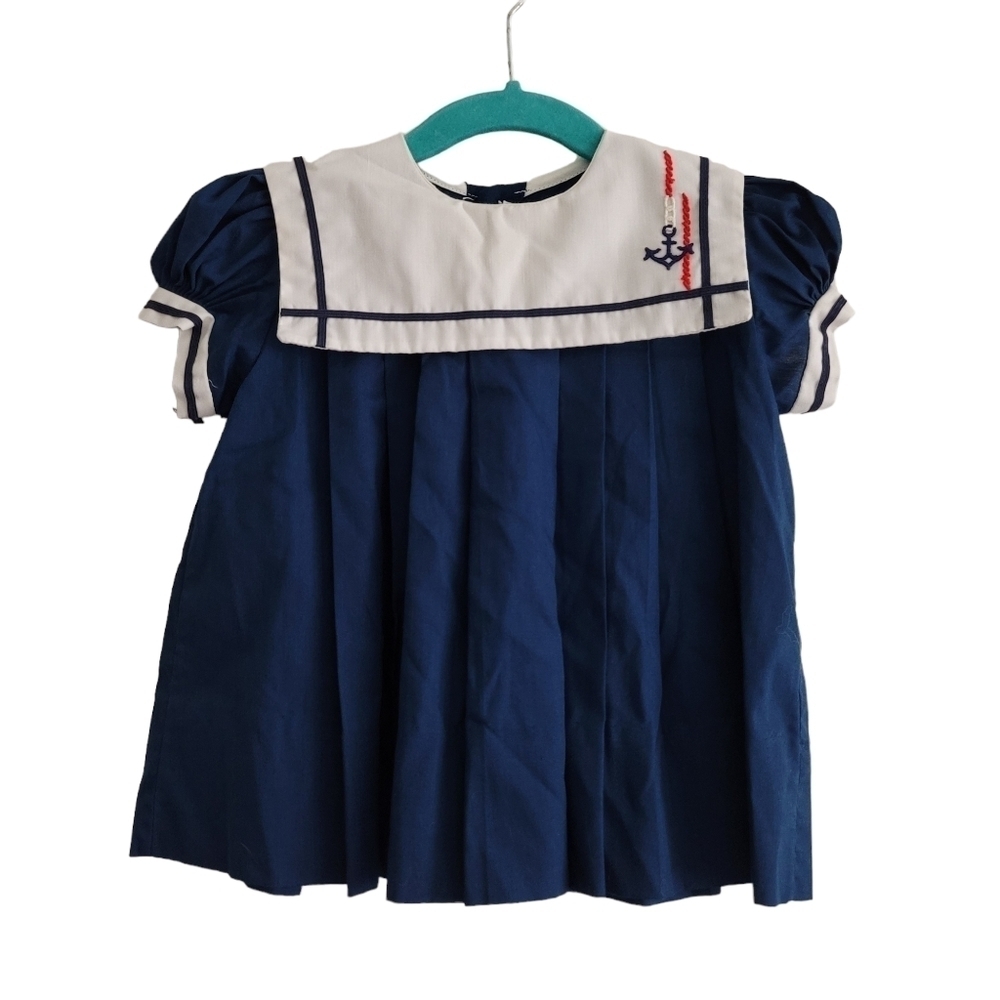VTG‎ C.I. Castro & Co. Navy Blue Sailor Shirt